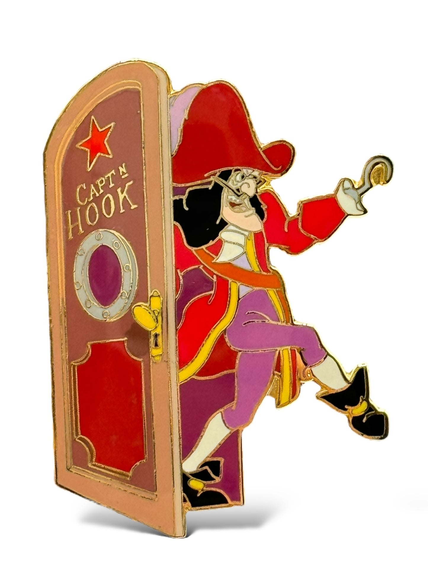Disney Auctions Dressing Room Captain Hook Pin