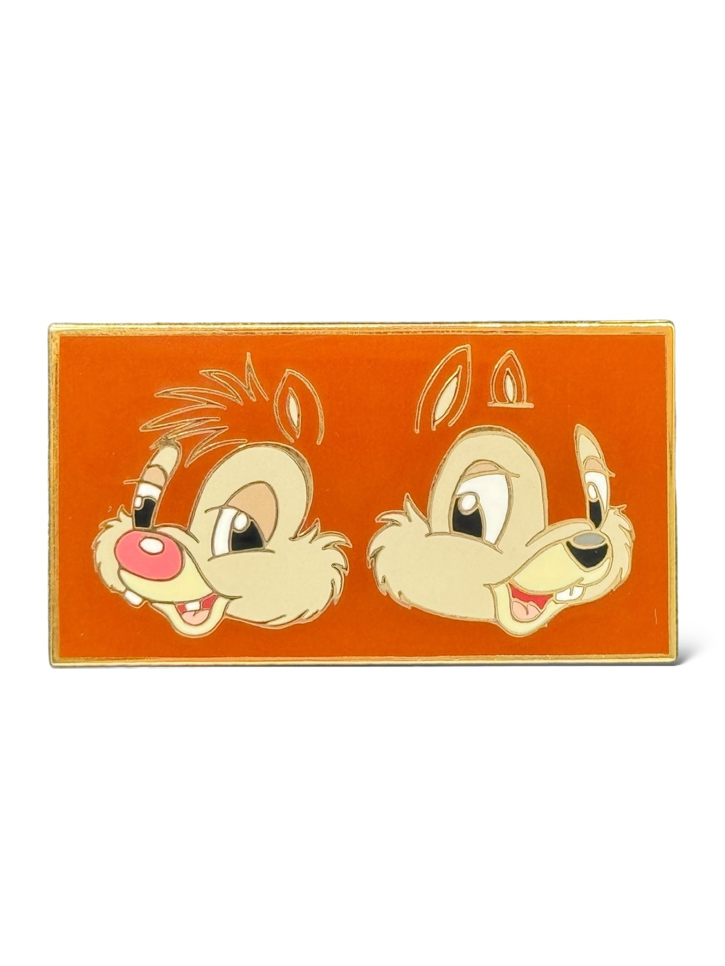 Disney Auctions Character Faces Chip n' Dale Pin
