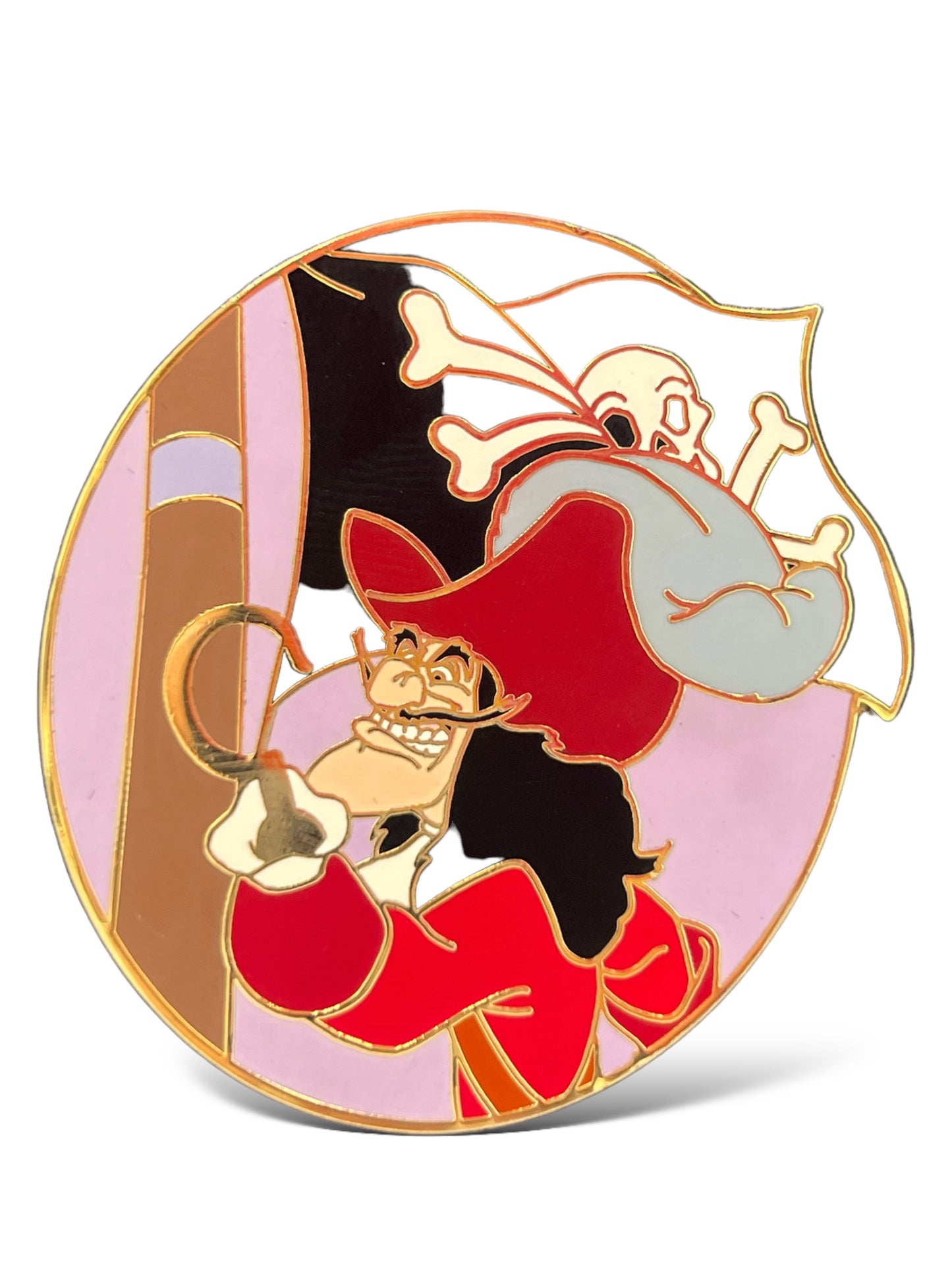 Disney Auctions Captain Hook Jolly Roger Pin