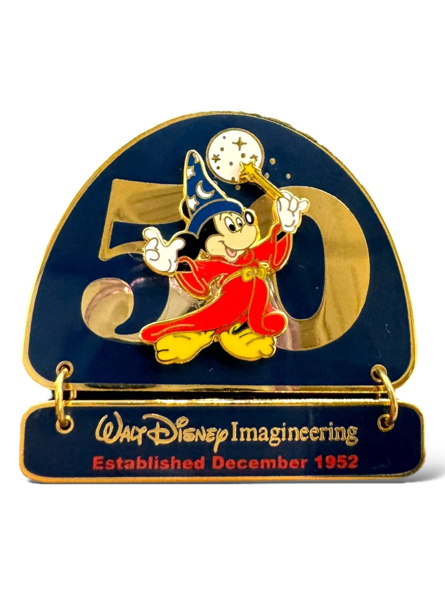 WDI 50th Anniversary Imagineering Dangle Pin