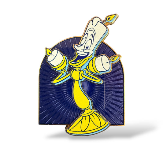 D23 2025 Gold Member Choice Plan Series Lumiere Pin