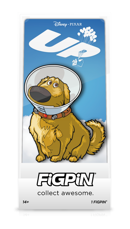Pixar's Up Cone of Shame Dug FiGPiN Enamel Pin – FryGuy Pins Exclusive