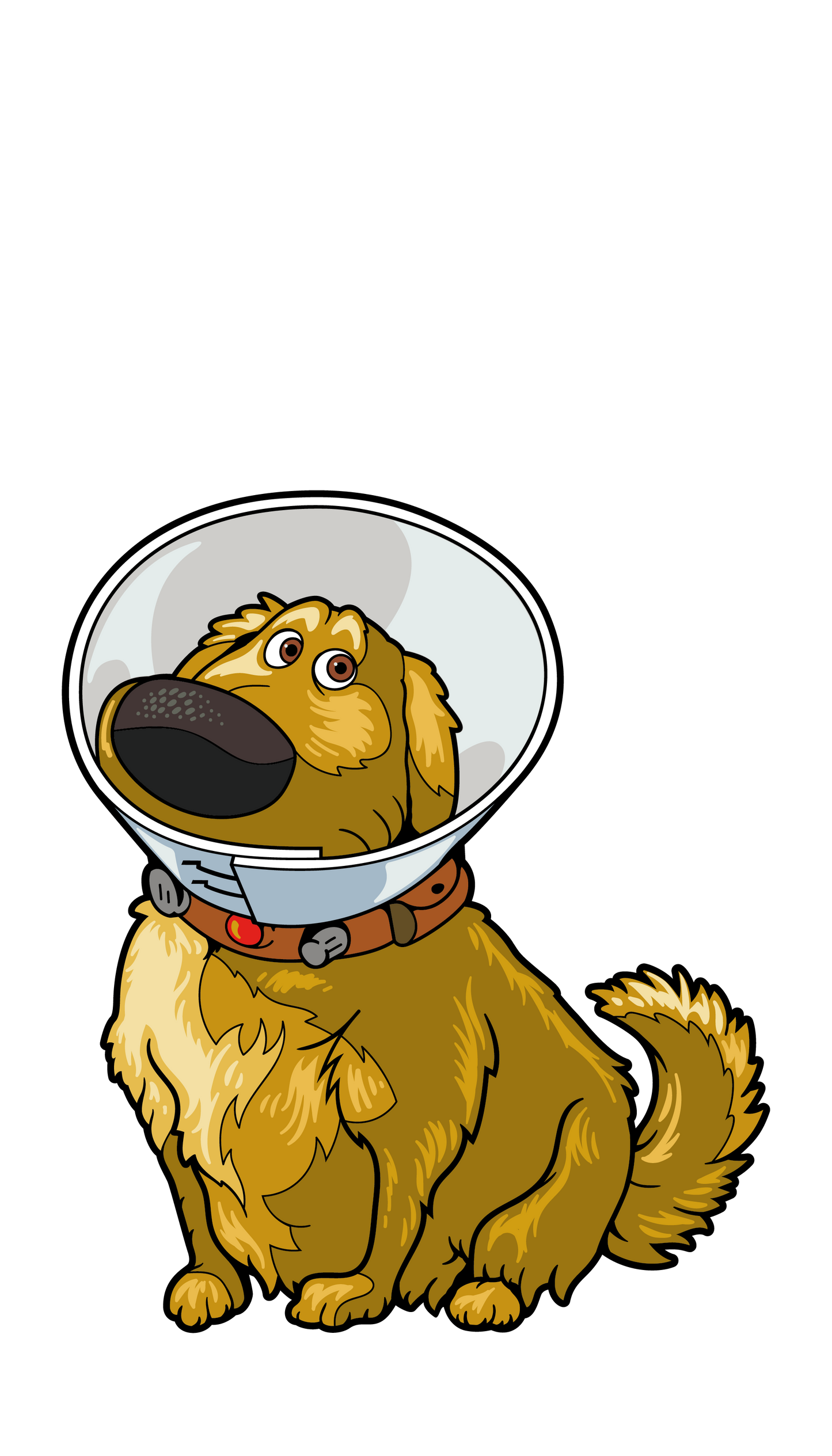 Pixar's Up Cone of Shame Dug FiGPiN Enamel Pin – FryGuy Pins Exclusive