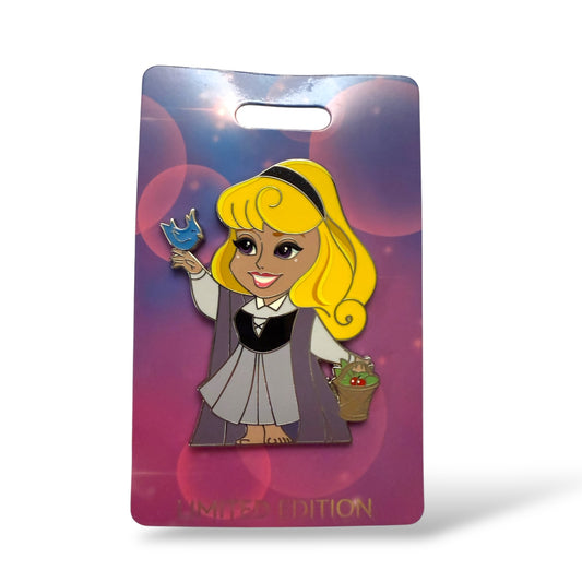 WDI Chibi Heroines Aurora Pin
