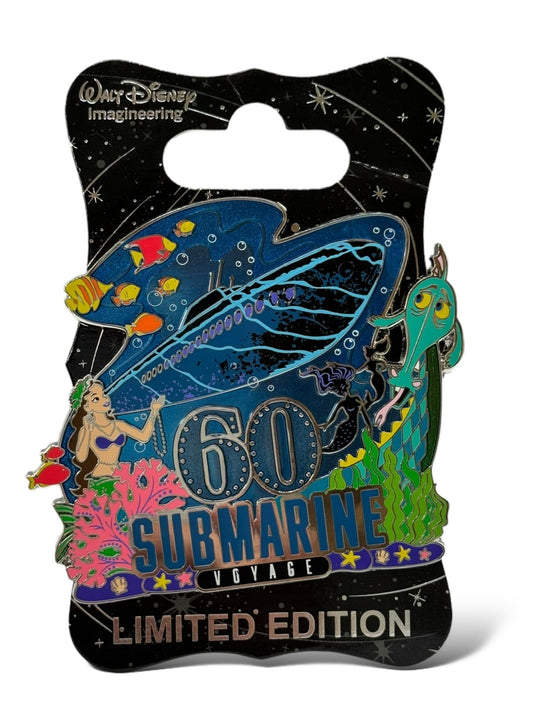 WDI 60th Anniversary Submarine Voyage Pin