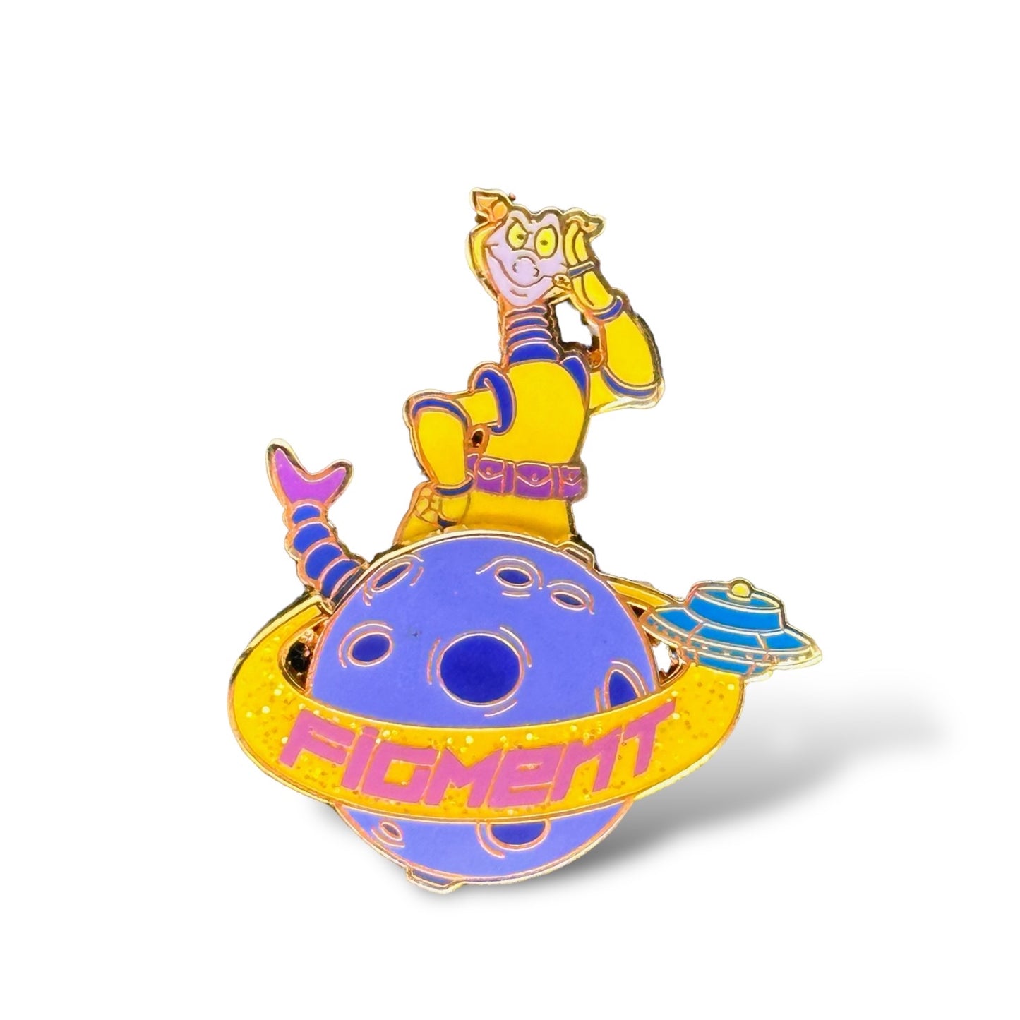 WDW Gold Card Figment Spaceman Pin