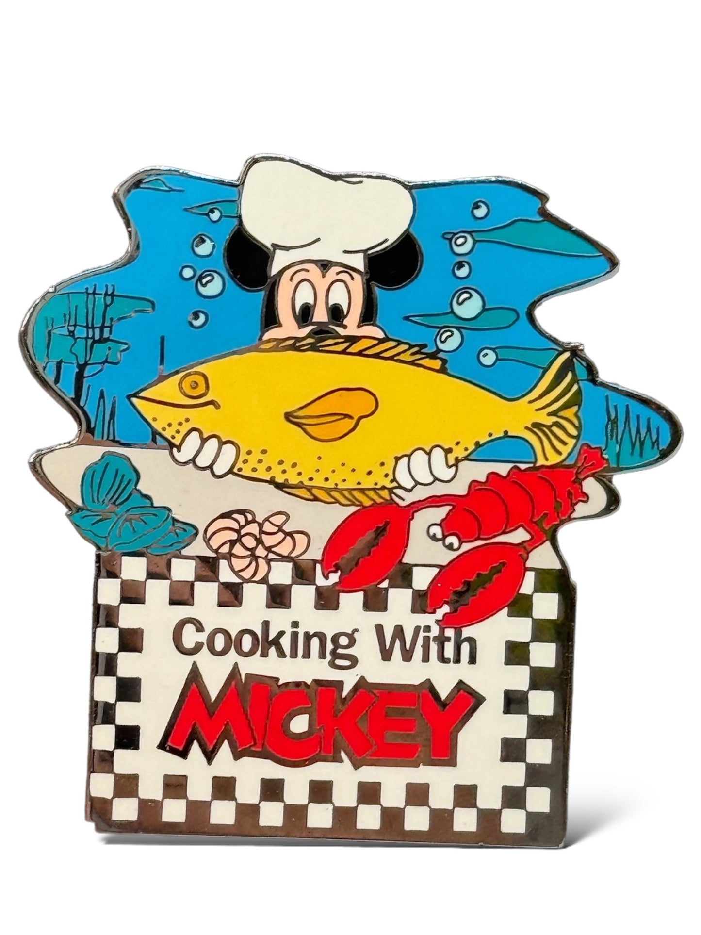 Disney Auctions Cooking With Mickey Seafood Pin