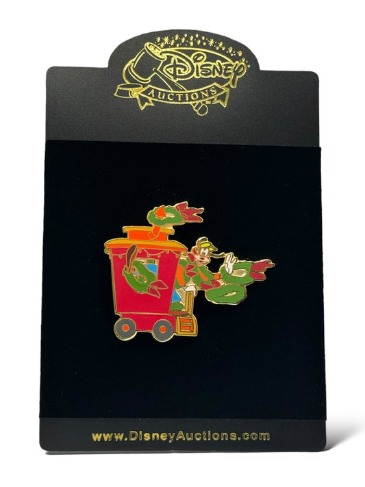 Disney Auctions Fab 5 Christmas Train Goofy Pin