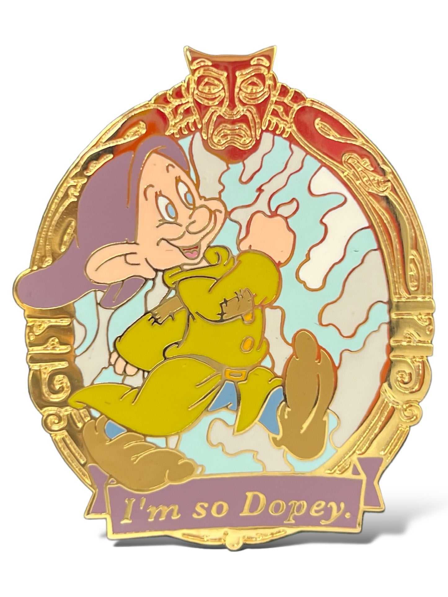 Disney Auctions Magic Mirror Dwarfs Dopey Pin