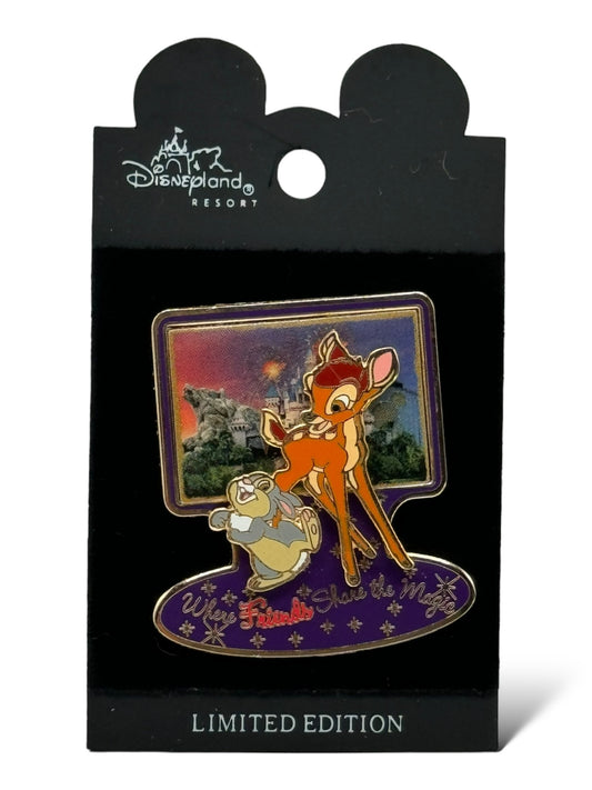 DLR Where Friends Share the Magic Bambi and Thumper Pin