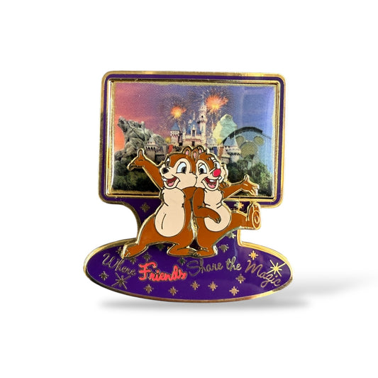 DLR Where Friends Share the Magic Chip n' Dale Pin