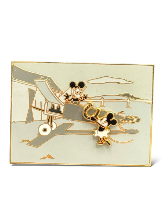 DSSH Classic Mickey Mouse Moments Plane Crazy Pin