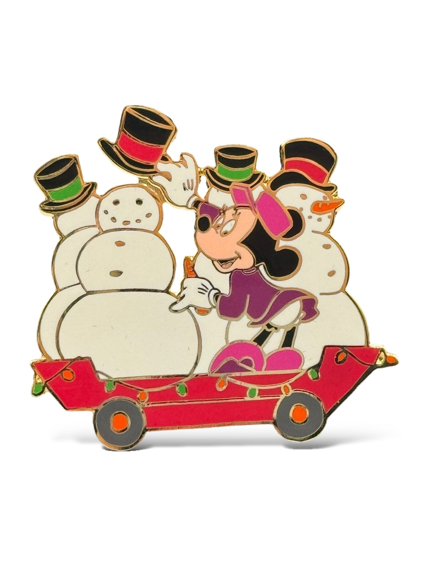 Disney Auctions Fab 5 Christmas Train Minnie Pin
