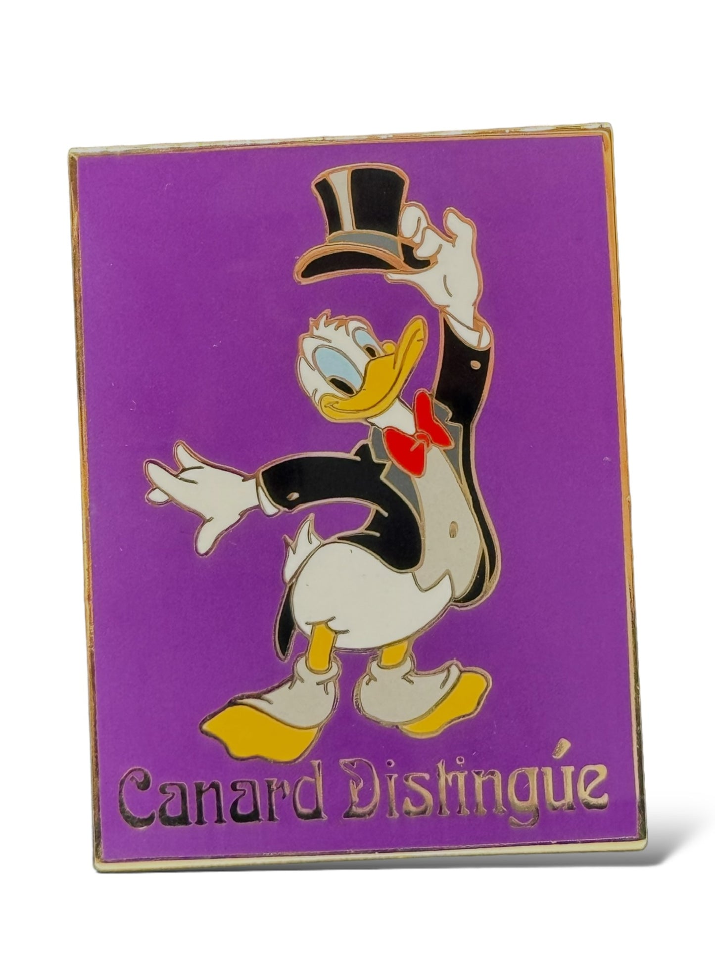 Disney Auctions Donald Duck French Poster Pin