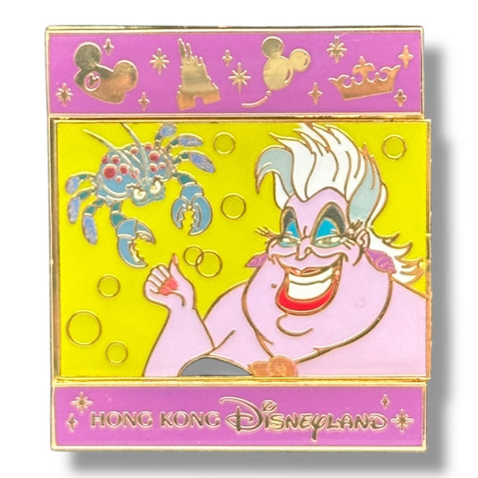 HKDL Flipping Slide The Little Mermaid Pin