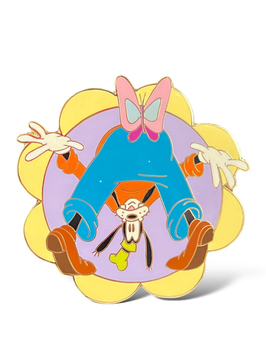 Disney Auctions Spring Flowers Goofy Pin