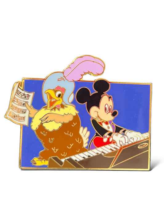 Disney Auctions Mickey Mouse and Clara Cluck Pin