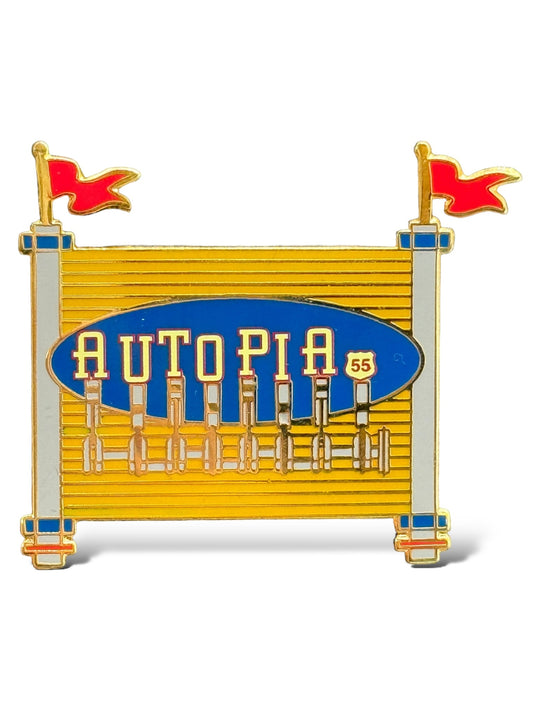 WDI Autopia Sign Pin