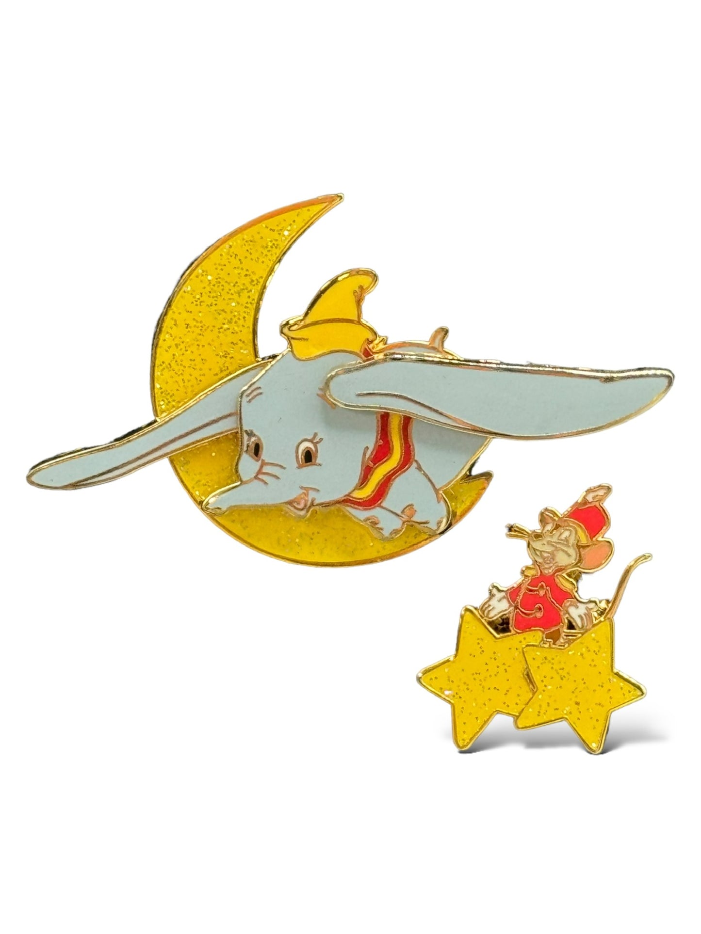 JDS Dumbo Moon and Stars 2 Pin Set