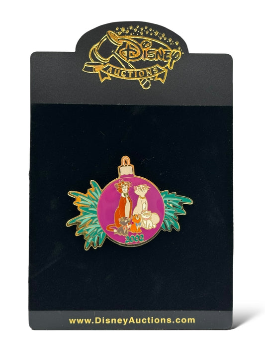 Disney Auctions Christmas 2002 The Aristocats Ornament Pin