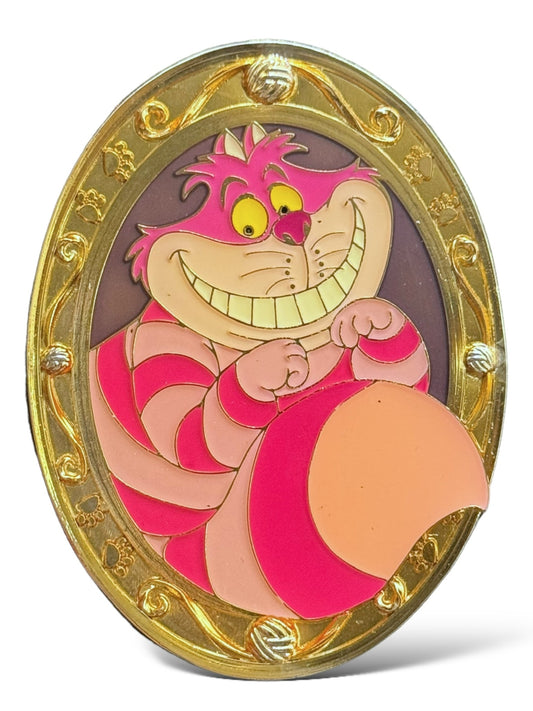 WDI Cat Portrait Cheshire Cat Pin