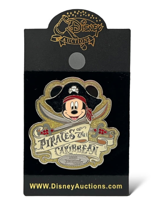 Disney Auctions Disneyland Exclusive Pirates of The Caribbean Mickey Pin