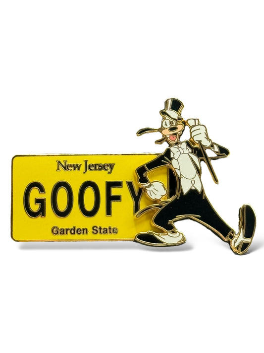 JDS Disney Across America Goofy New Jersey Pin