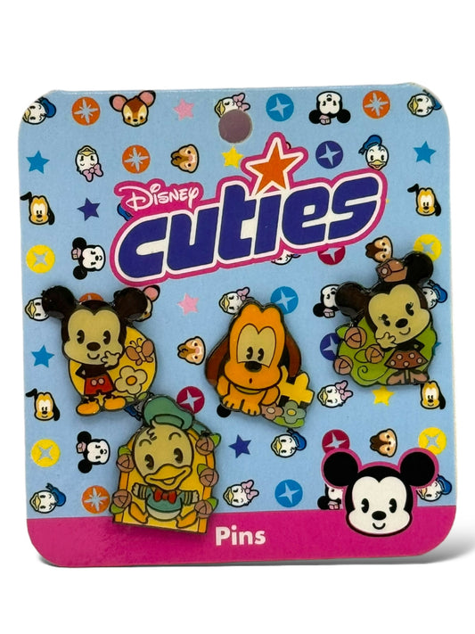 JDS Cuties Mickey and Friends 4 Pin Set