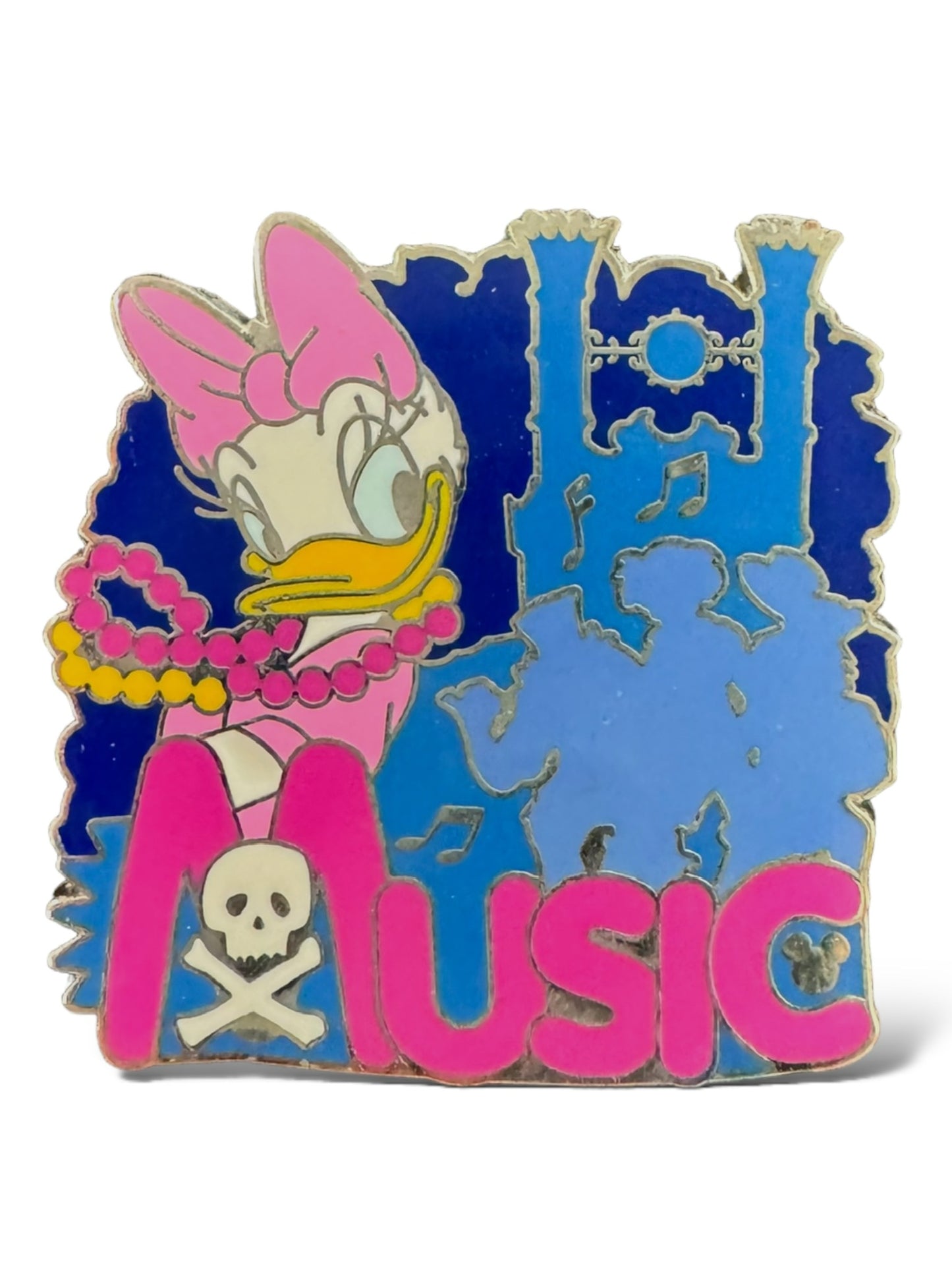 Cast Lanyard Disneyland Hotel Daisy Music Hidden Mickey Pin