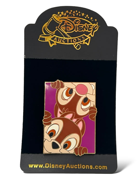 Disney Auctions Peek-a-Boo Chip n' Dale Pin