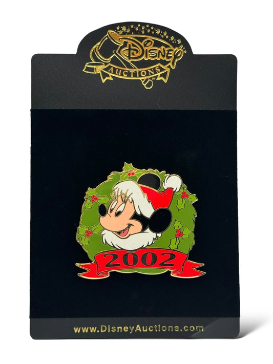 Disney Auctions Christmas Wreaths 2002 Minnie Pin
