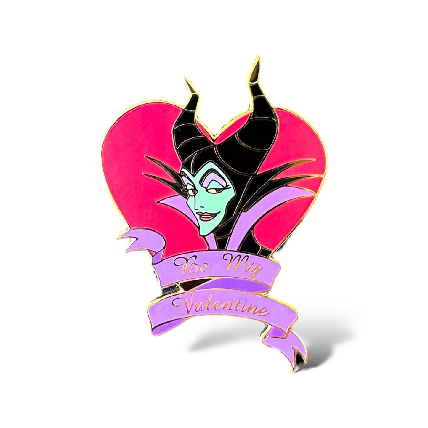 Disney Auctions Villains Be My Valentine Maleficent Pin