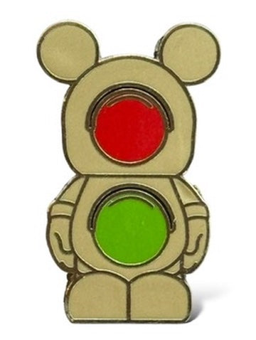 Disney Parks Vinylmation Jr. Mystery Stop & Go Chaser Pin