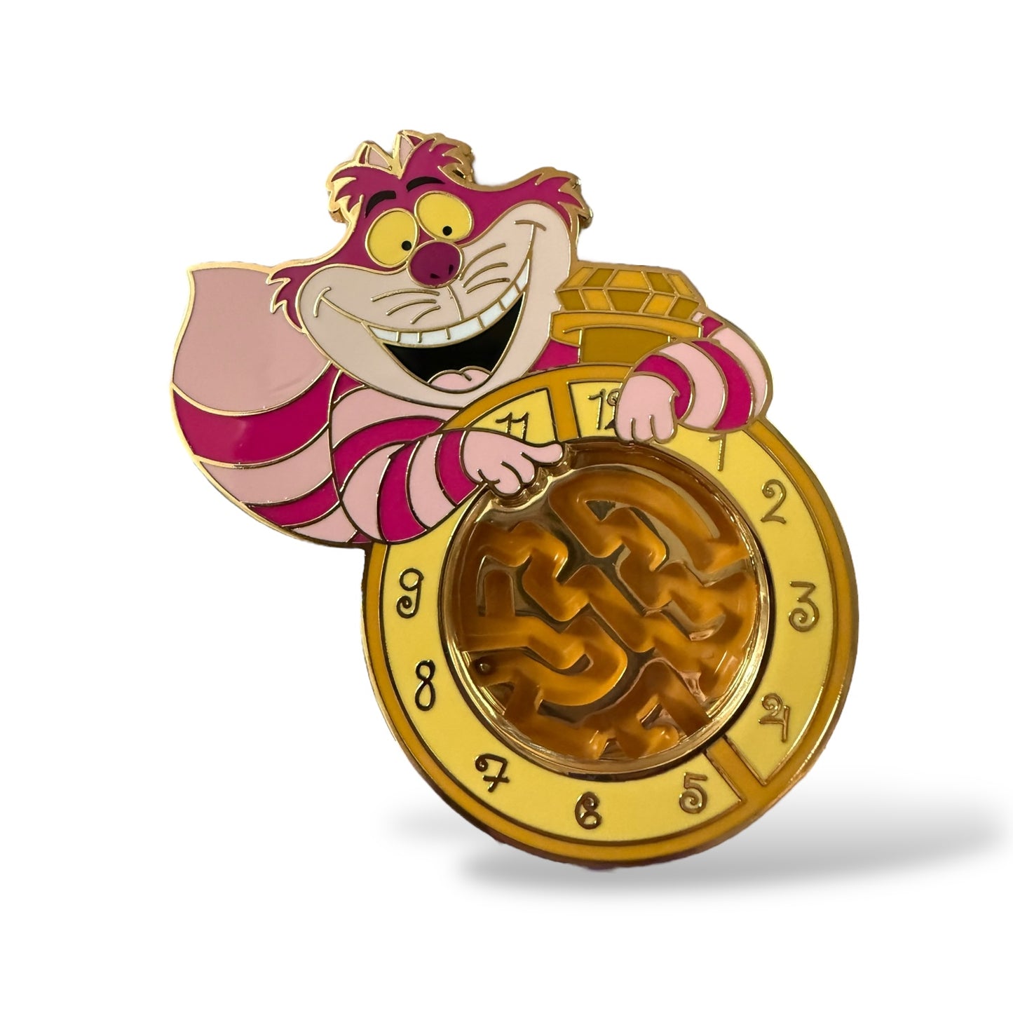 DLR One Family Game Night Cheshire Cat Maze Pin