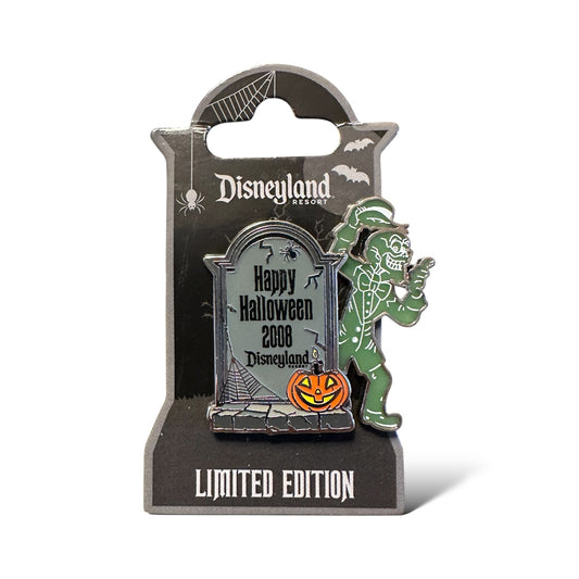 DLR Happy Halloween 2008 Haunted Mansion Tombstone Ezra Pin
