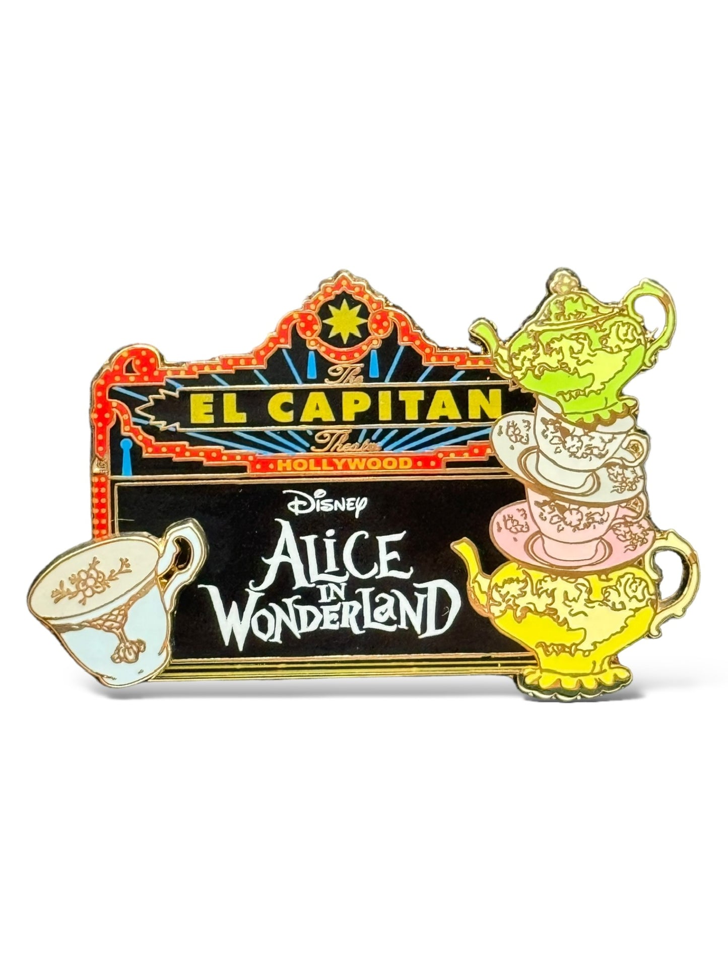 DSSH Alice in Wonderland Live Action Marquee Pin