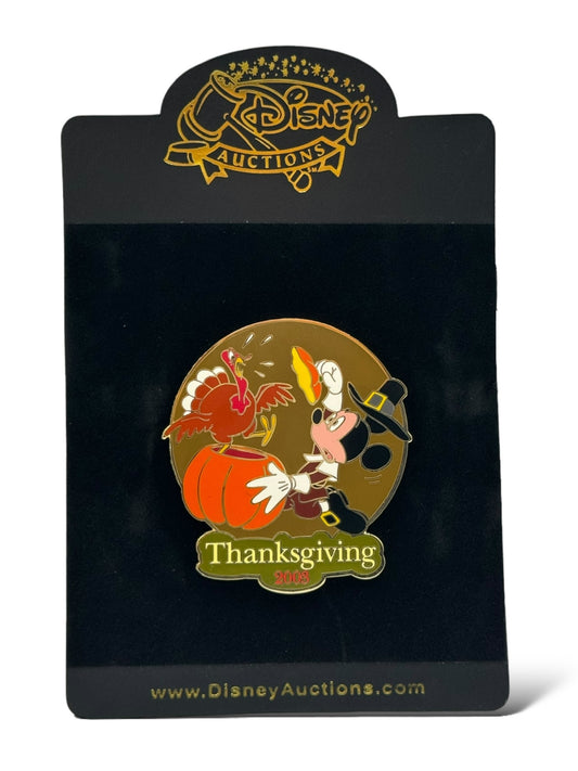 Disney Auctions Thanksgiving 2003 Mickey and Turkey Pin