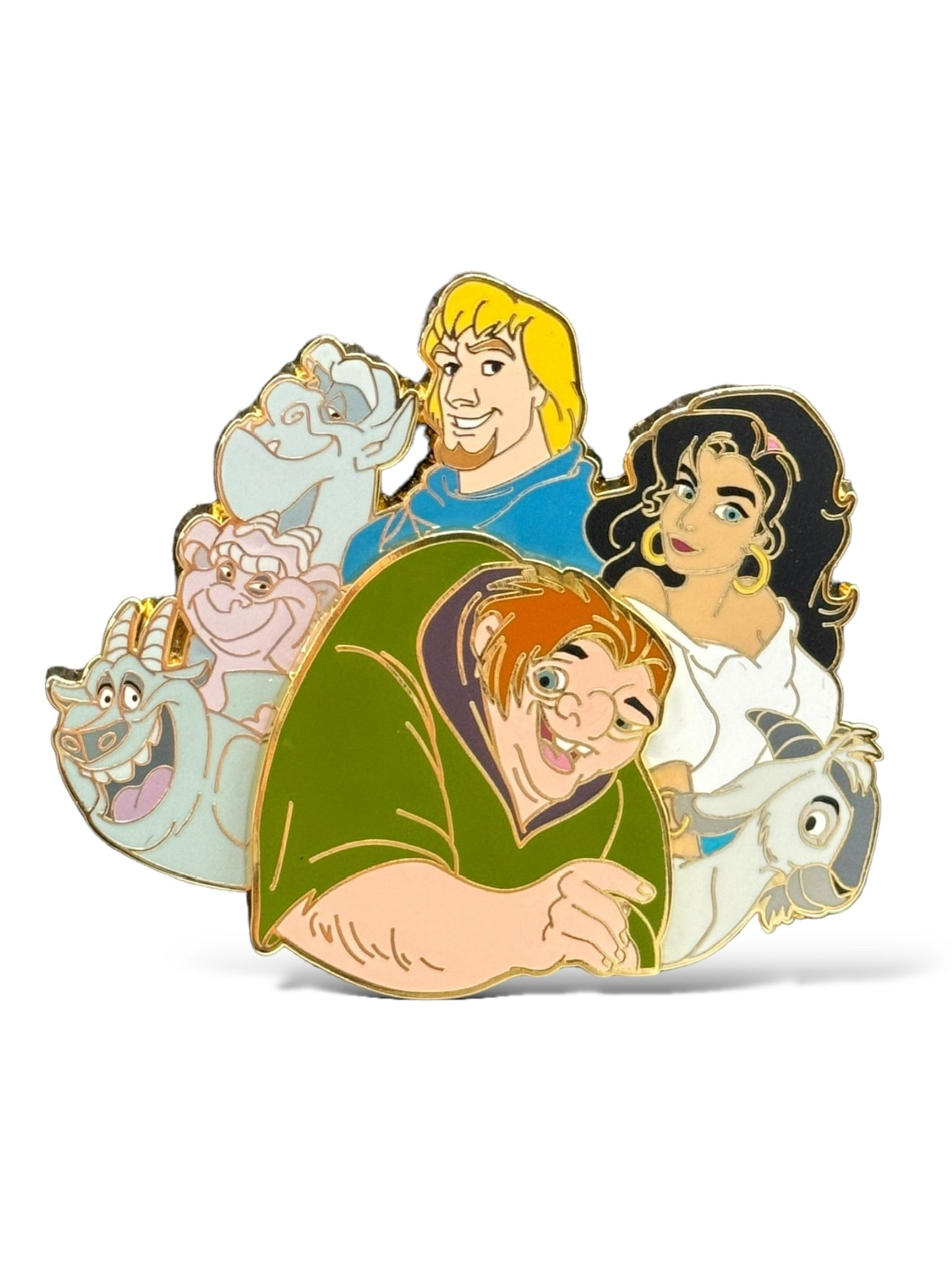 WDI Character Clusters Hunchback of Notre Dame Pin