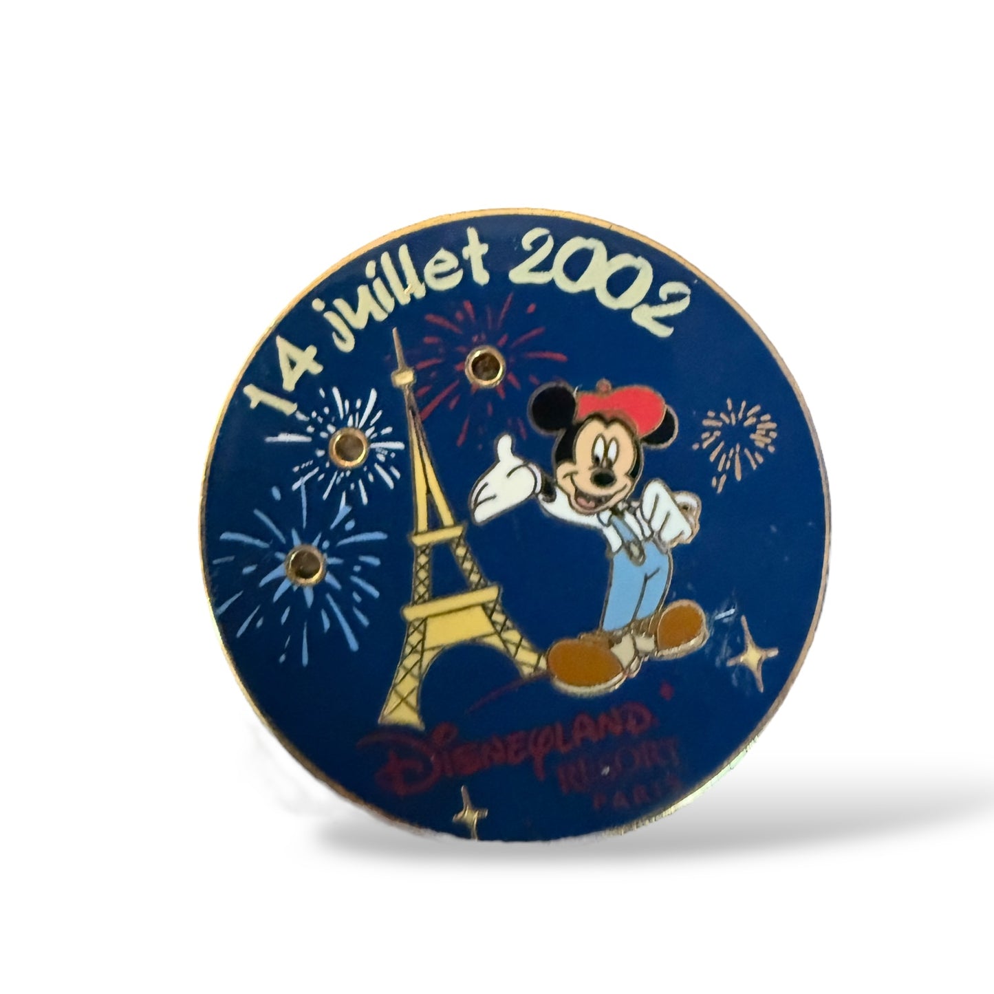 DLRP Mickey and Eiffel Tower Bastille Day 2002 Pin