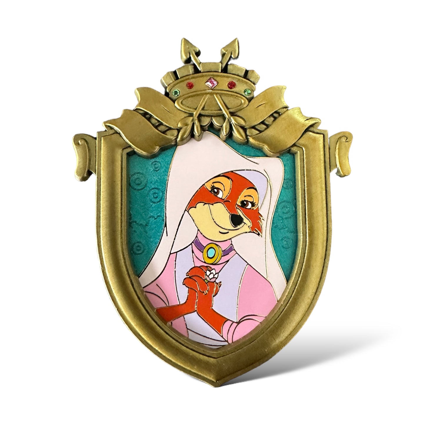 WDI 50th Anniversary Robin Hood Maid Marian Pin
