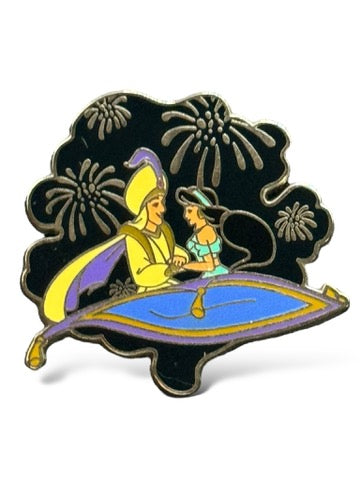 Disney Parks Park Attractions Aladdin and Jasmine Pin