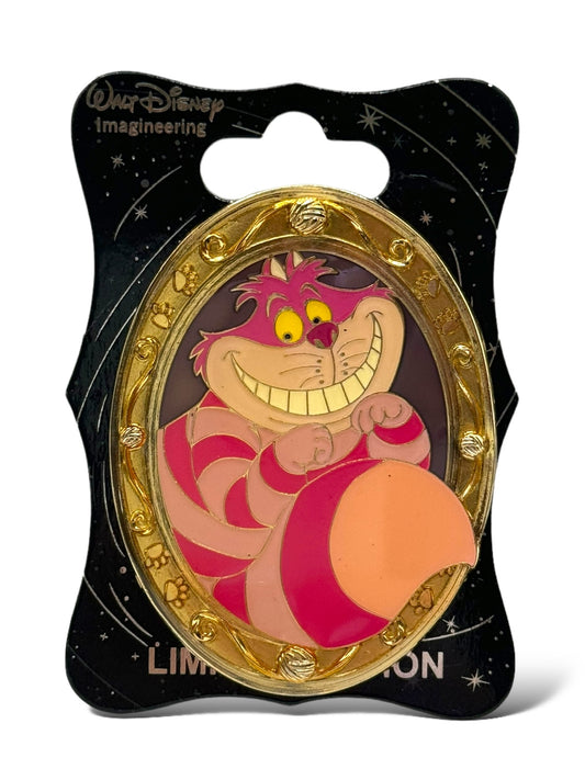 WDI Cat Portrait Cheshire Cat Pin