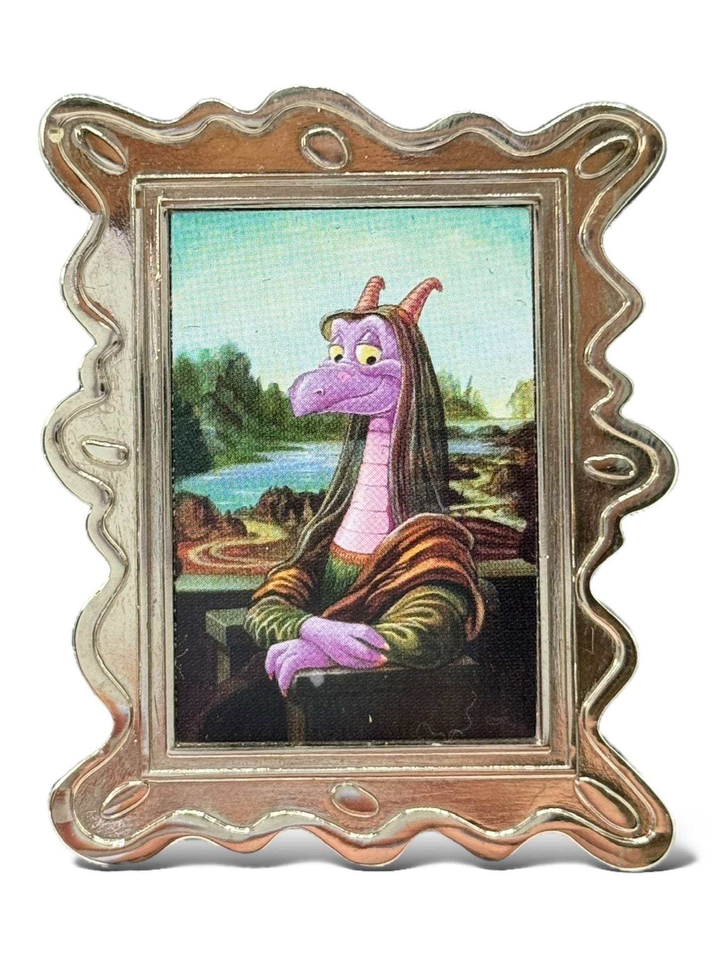 WDI Figment Portrait Mona Lisa Pin