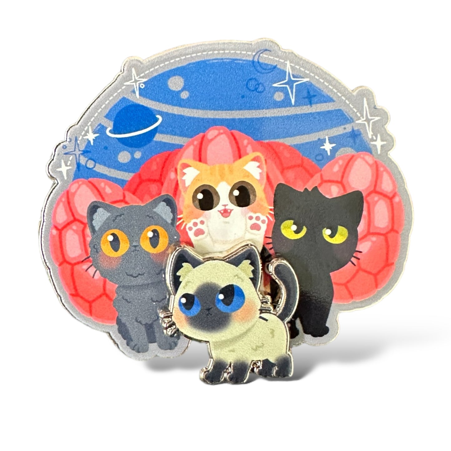 DSSH The Marvels Flerkittens Pin