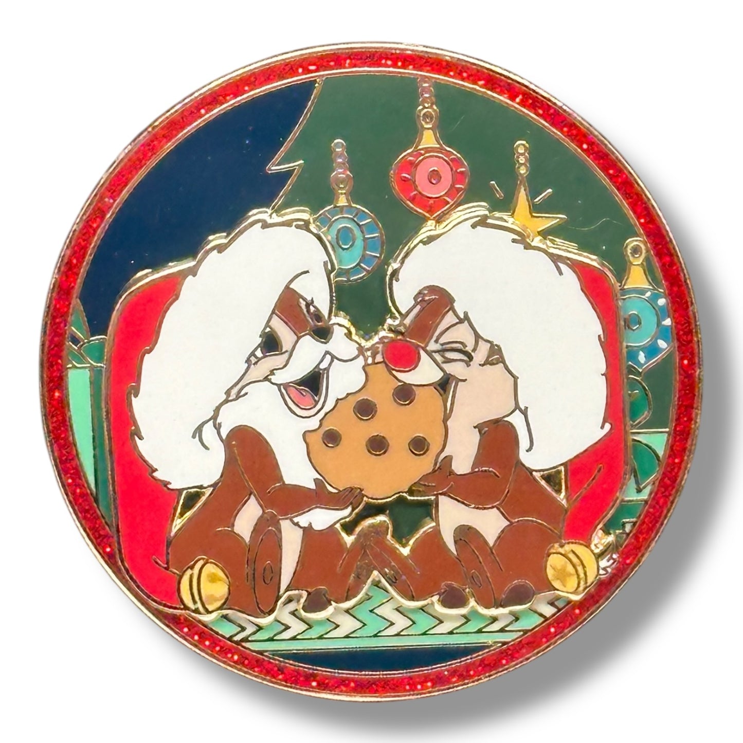 DSSH Christmas Holiday Chip n' Dale Pin