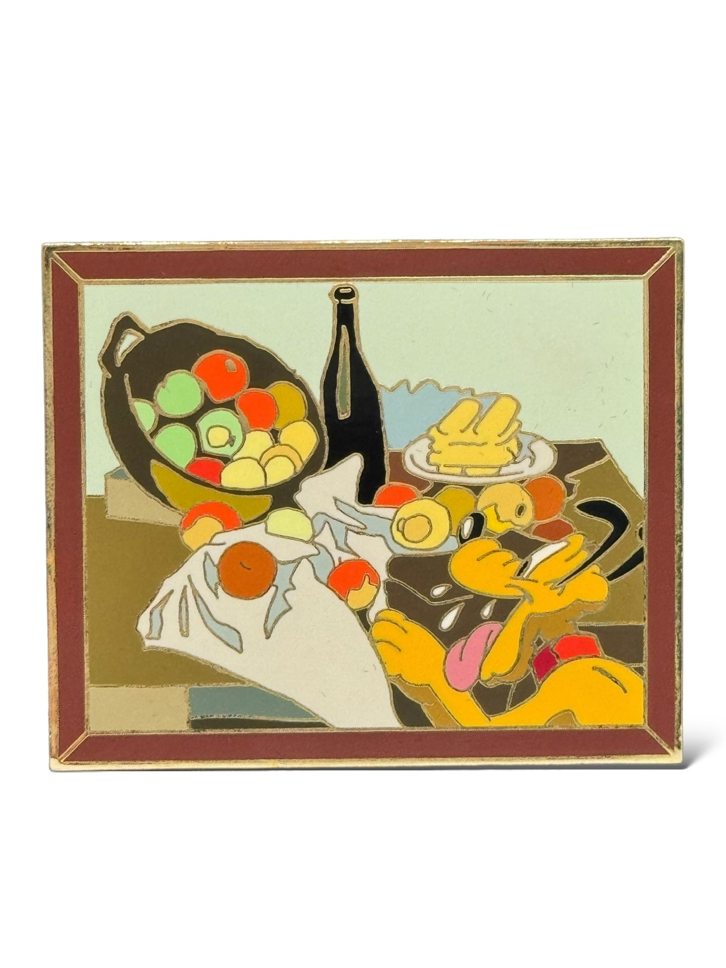 Disney Auctions Masterpiece Pluto The Basket of Apples Pin