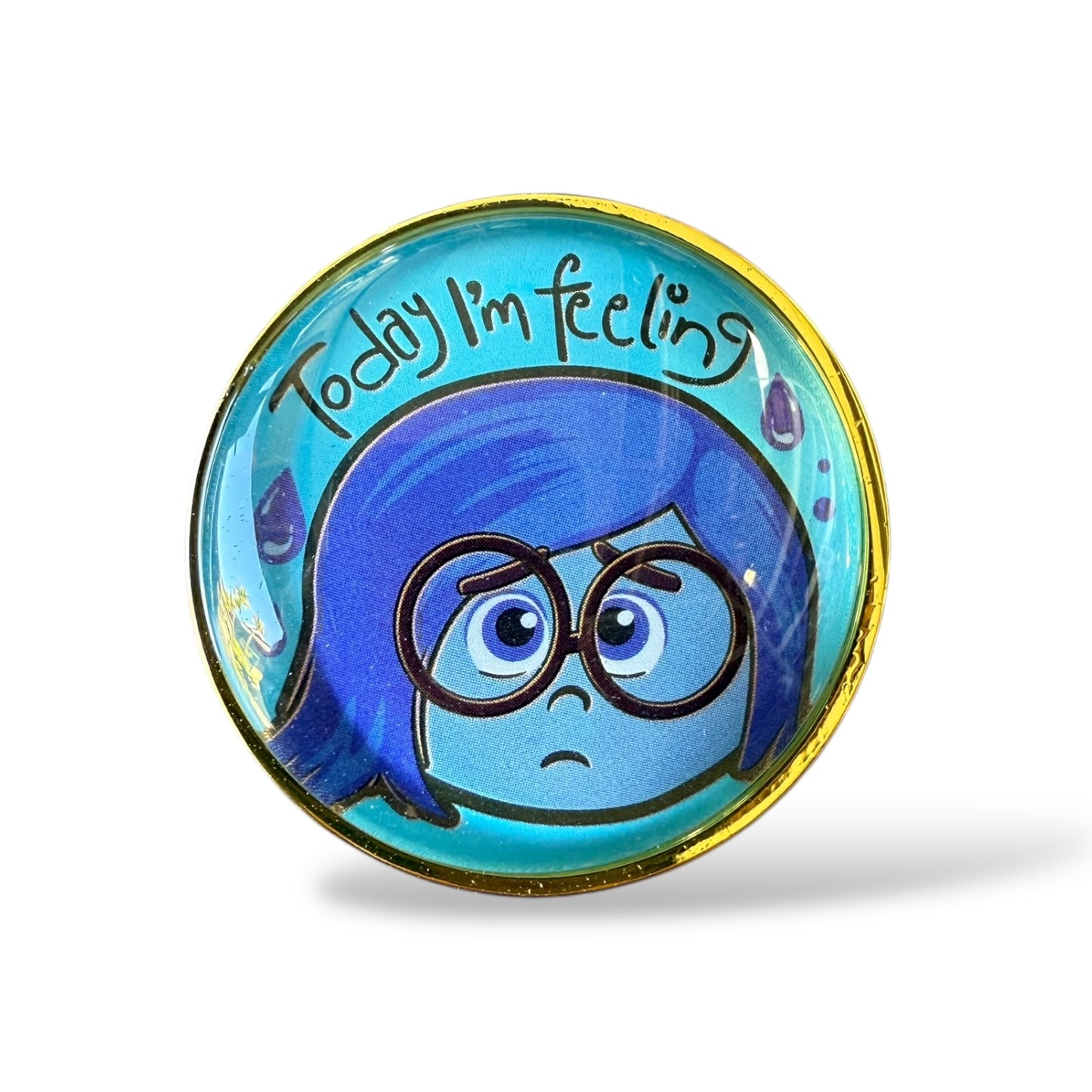 Loungefly Inside Out Bubble Mystery Sadness Pin