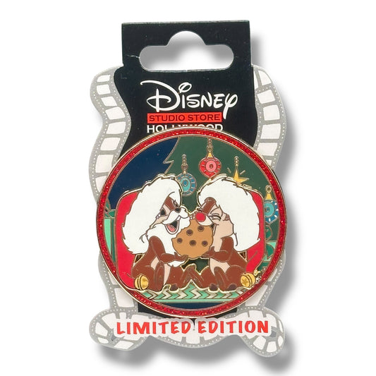 DSSH Christmas Holiday Chip n' Dale Pin