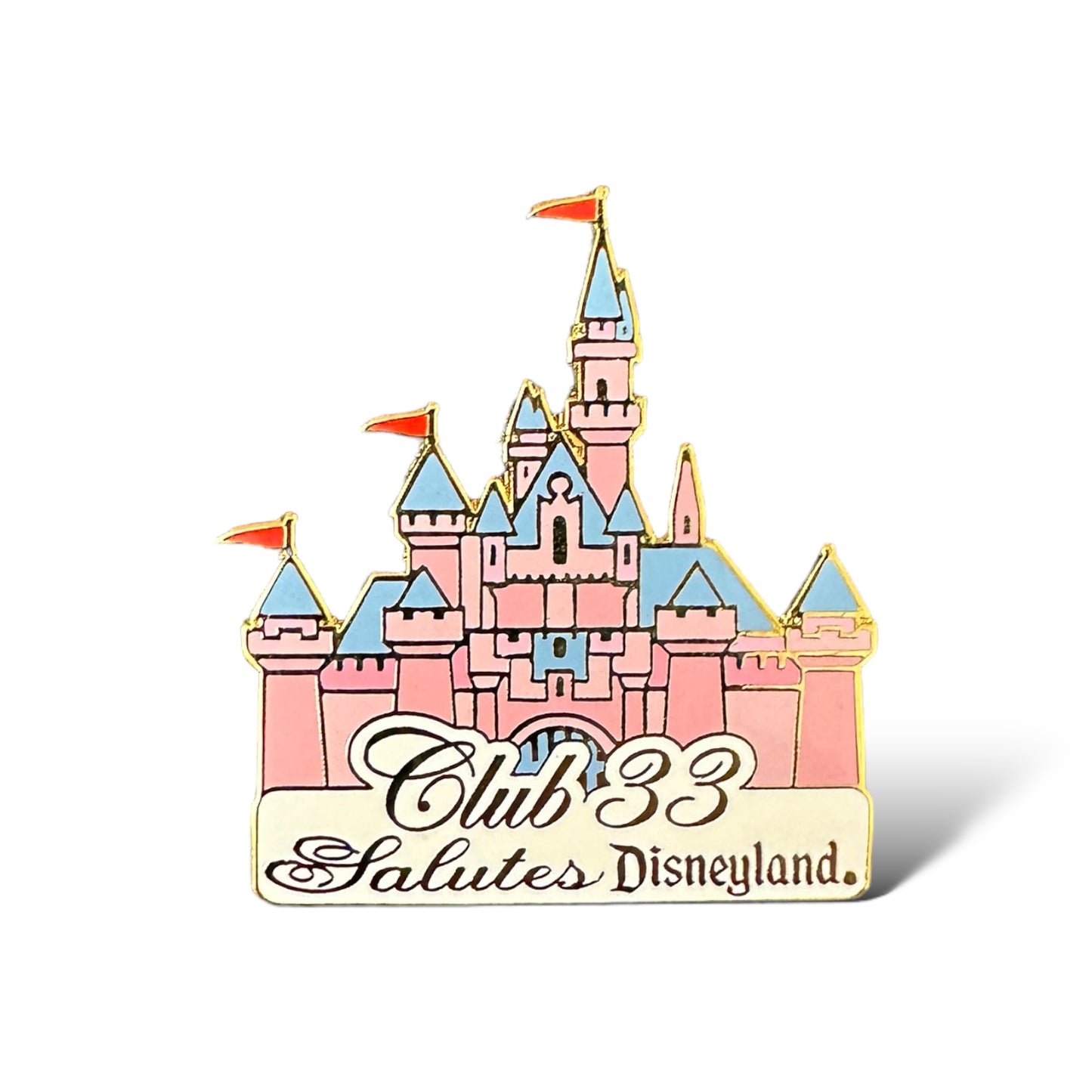 Club 33 Salutes Disneyland Sleeping Beauty Castle Pin