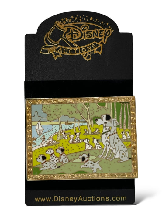 Disney Auctions Masterpiece 101 Dalmatians Sunday Afternoon Pin